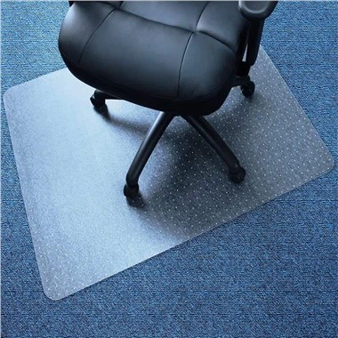 45" X 53" Rektangilè Polycarbonate Biwo chèz Mat pou tapi